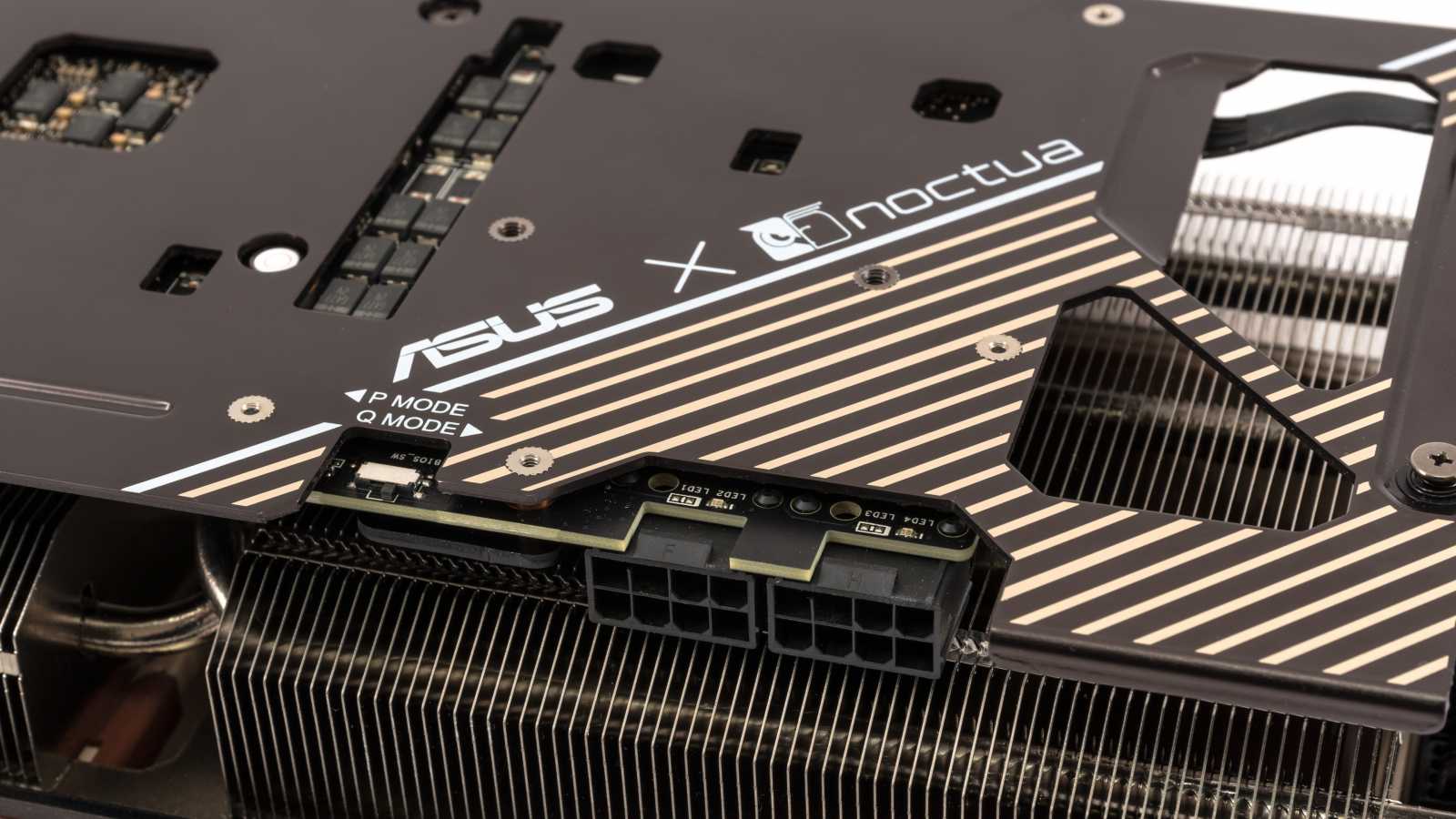 Asus GeForce RTX 3070 Noctua OC Edition 8GB: Chladič, který už nevylepšíte