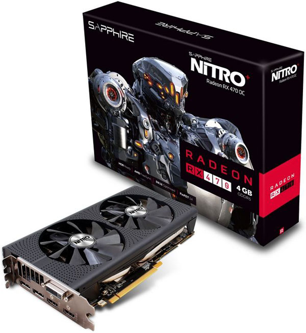 Grafická karta AMD Radeon RX 470 – Sapphire NITRO+ Radeon RX 470 4G D5