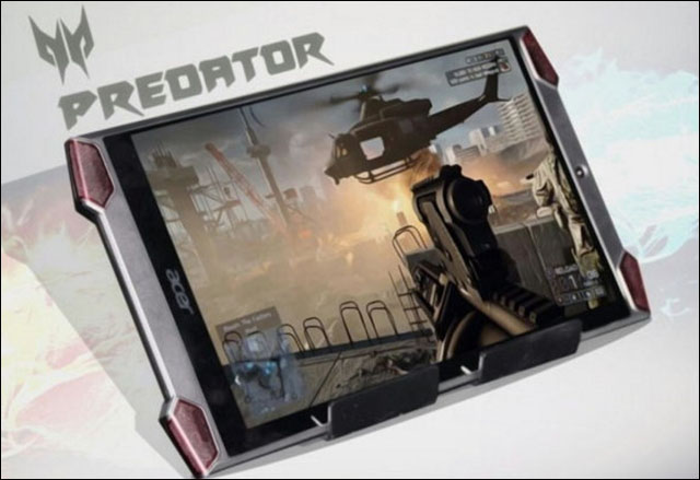 Acer odstartoval masovou produkci svého herního tabletu Predator 8