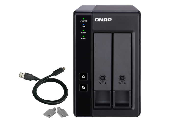 QNAP TR-002 snadno připojíte k PC i NAS