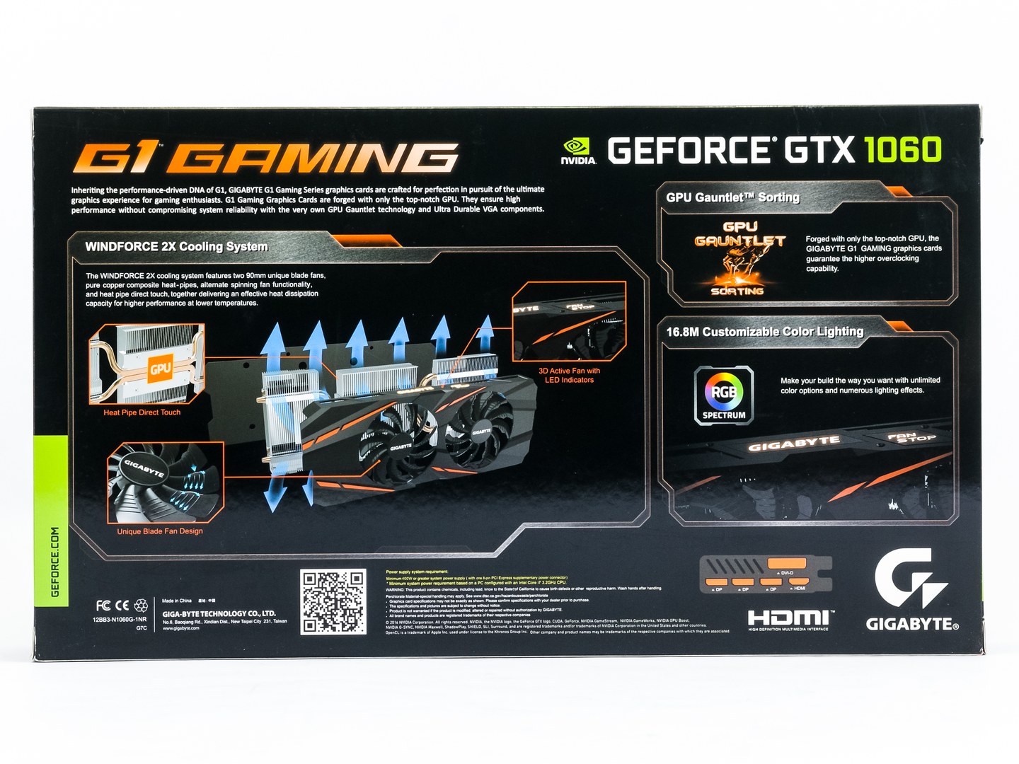 Dvě revize Gigabyte GTX 1060 G1 Gaming, dvě různé karty