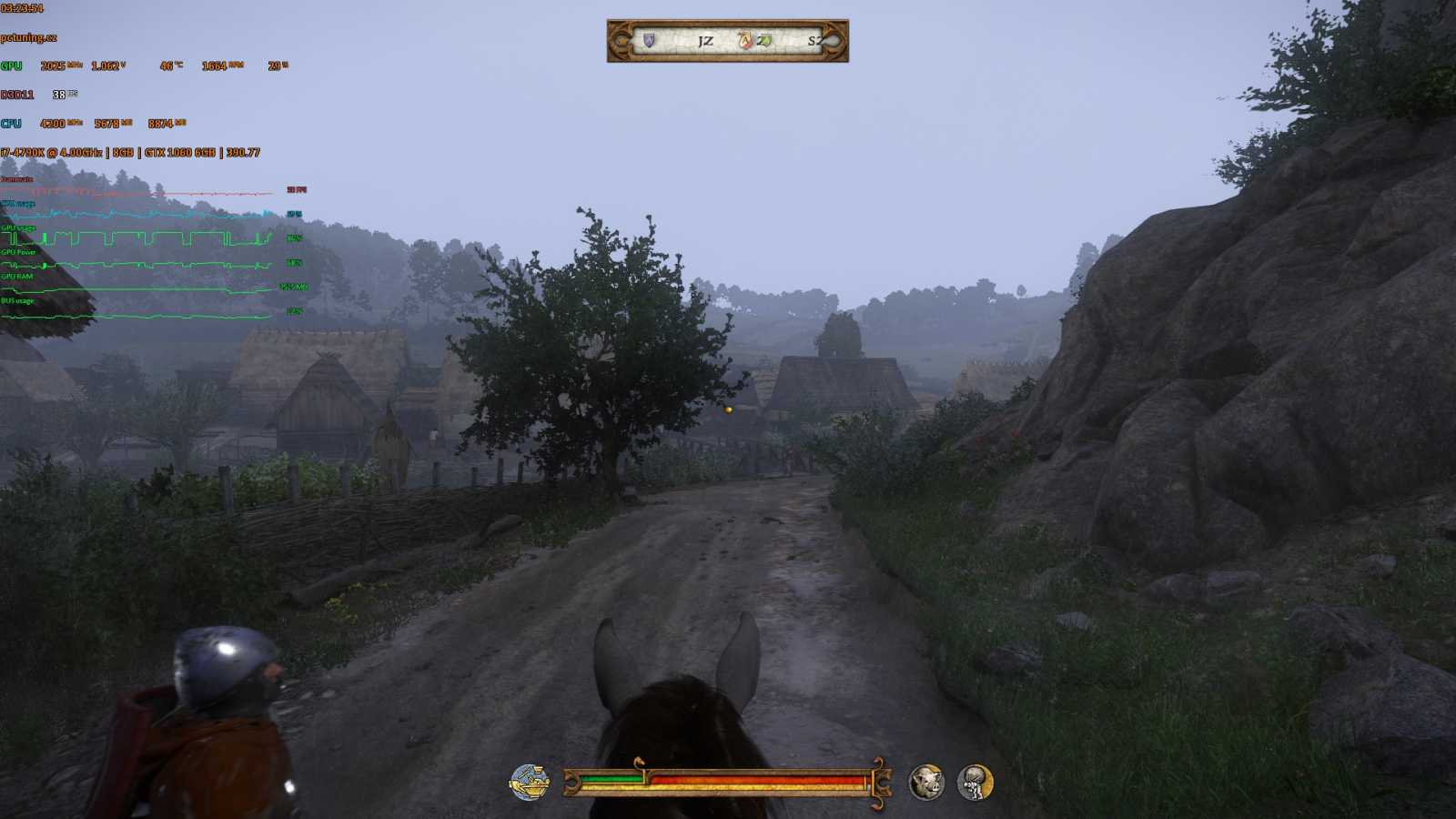 Kingdom Come: Deliverance: vliv nastavení na výkon