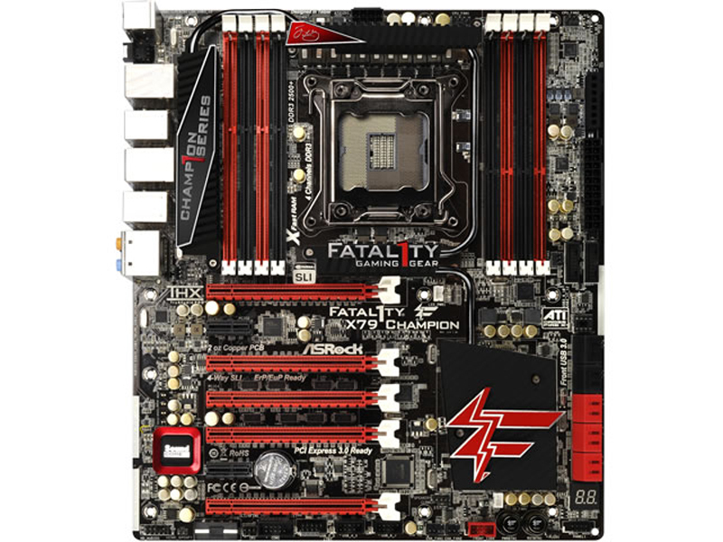 ASRock X79 Fatal1ty Champion na první fotografii