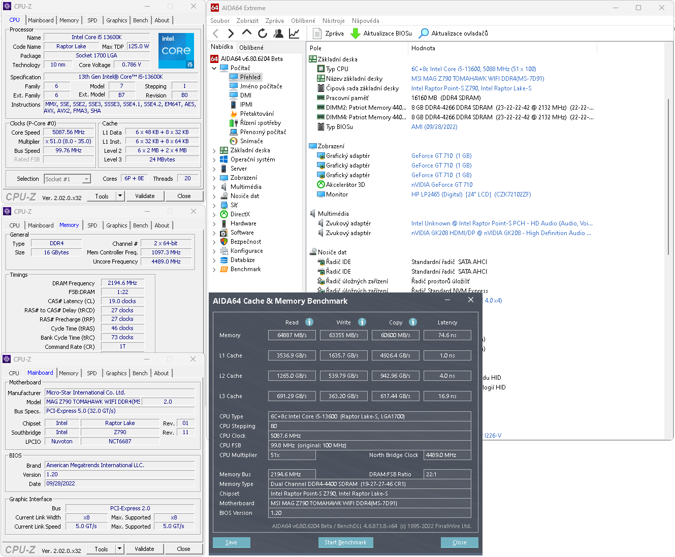 Intel Core i5-13600K: Perfektní herní procesor (test s DDR4)