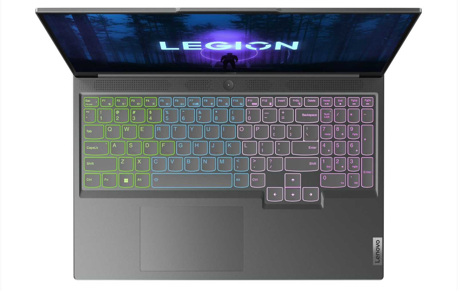 RGB klávesnice notebooku Legion s Numpadem