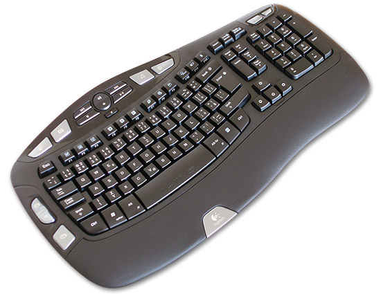 Logitech Wave Keyboard - ergonomie na nové vlně