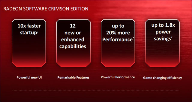 AMD oficiálně odhalilo nové ovladače grafických karet Radeon Software Crimson