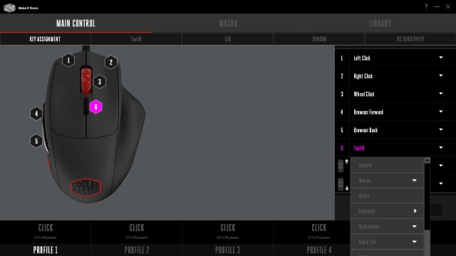 Cooler Master MasterMouse MM520: postavená jako tank