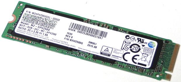 Samsung SM951 - legendární drtič všech SSD na trhu