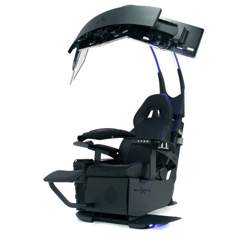 Emperor Chair 1510 – moderní high-tech PC pracoviště
