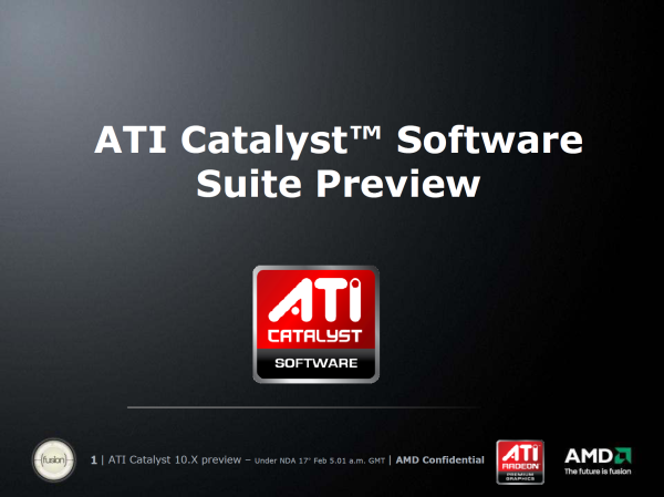 Catalyst 10.2 - spousta novinek