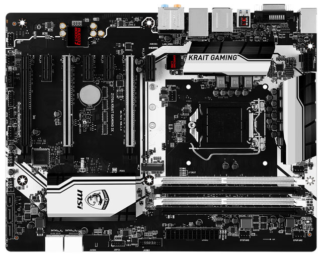 MSI má nový přírůstek řady Krait. Do černobílé se tentokrát převlékla deska Z170A Gaming 3X