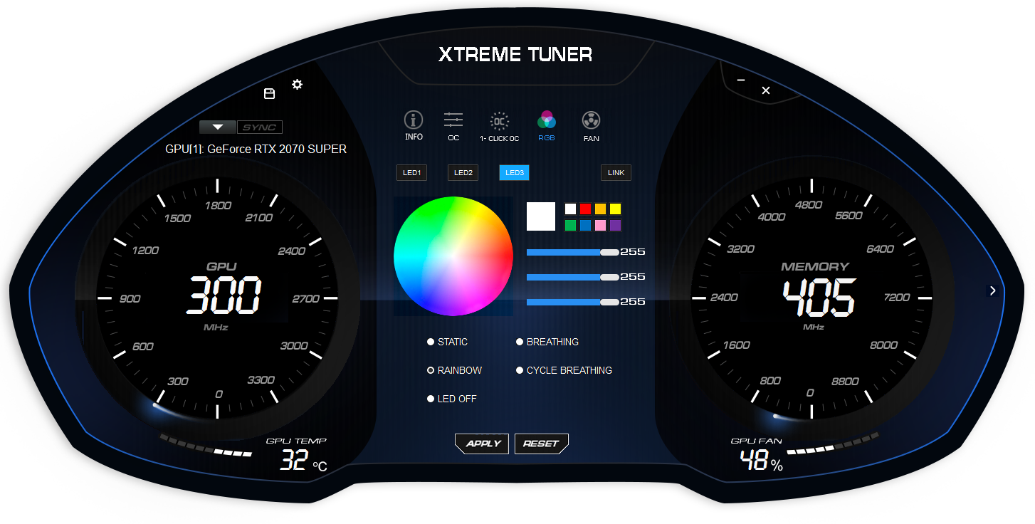 KFA2 GeForce RTX 2070 Super EX (1-Click OC) v testu