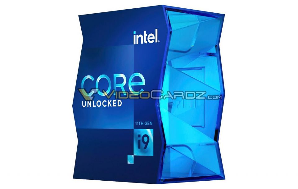Intel si pro nový procesor Core i9-11900K připravil luxusní balení