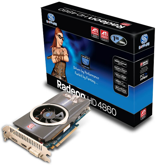 Sapphire Radeon 4860 je venku