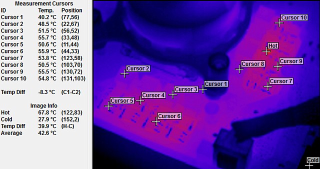 Test čtyř desek Intel Z87 včetně měření termokamerou II.