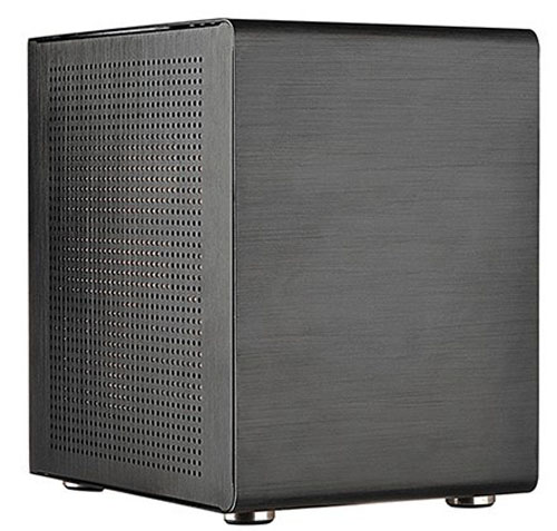 X2 CUBE MAX: malá hliníková kubická PC skříň s podporou instalace základních desek micro-ATX 