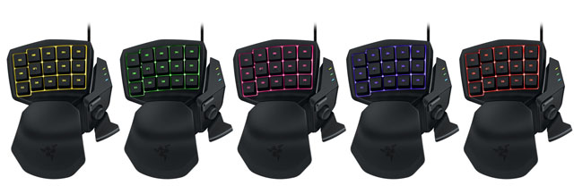 Razer uvádí na trh kompaktní herní klávesnici Tartarus Chroma s možností výběru barvy podsvícení