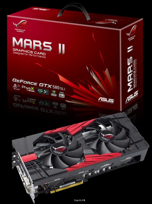 Asus MARS II přichází