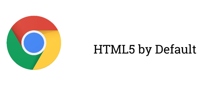 Google nyní na většině stránek s prohlížečem Chrome upřednostňuje HTML5 před Flash