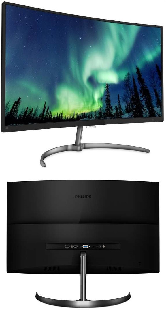 Philips 278E8QJAB: zakřivený VA monitor s Ultra Wide-Color