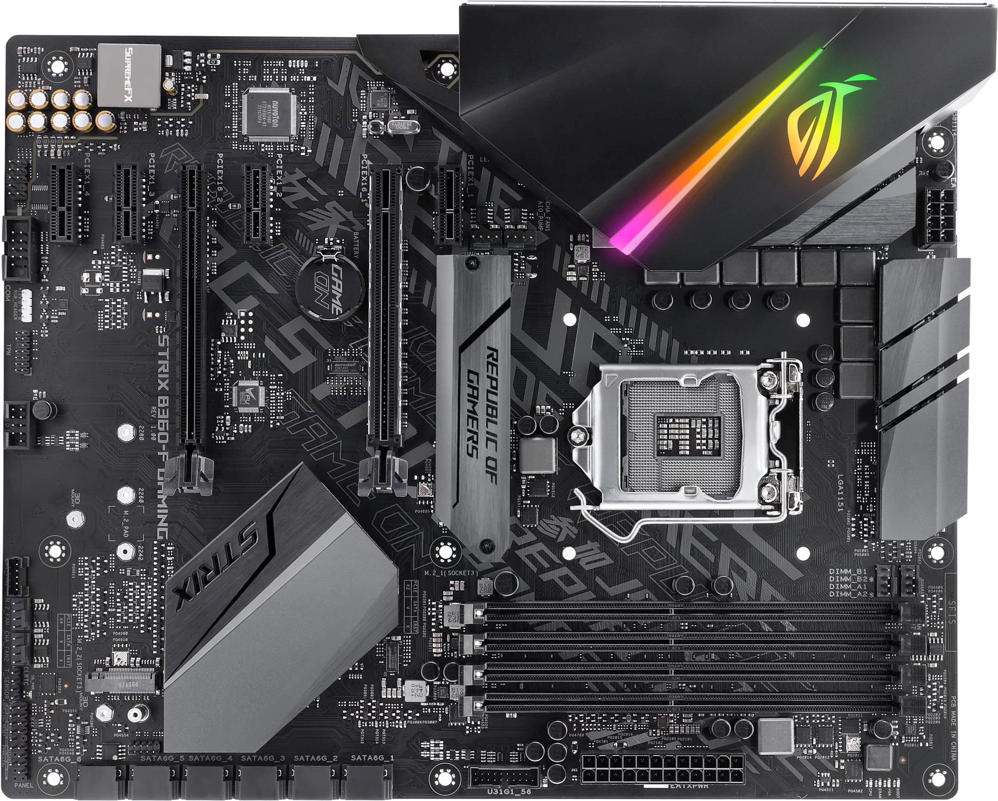 Základní deska ASUS ROG STRIX B360-F GAMING