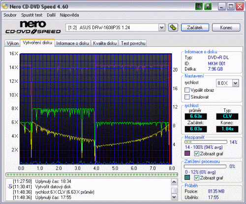 Asus DRW-1608P3S na Pioneer DVR-111L - LabelFlash zadarmo!