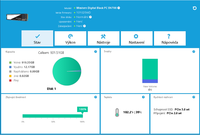 WD Black 1 TB: Zdatný konkurent Samsungu 970 Evo