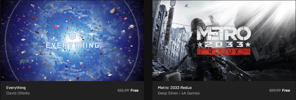 Tohle je pecka! Stahujte hry Metro 2033 Redux a Everything zdarma