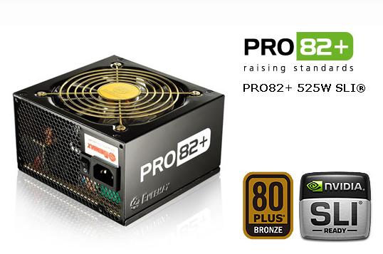 Enermax Pro 82+ 525W - počítačový zdroj jak má být