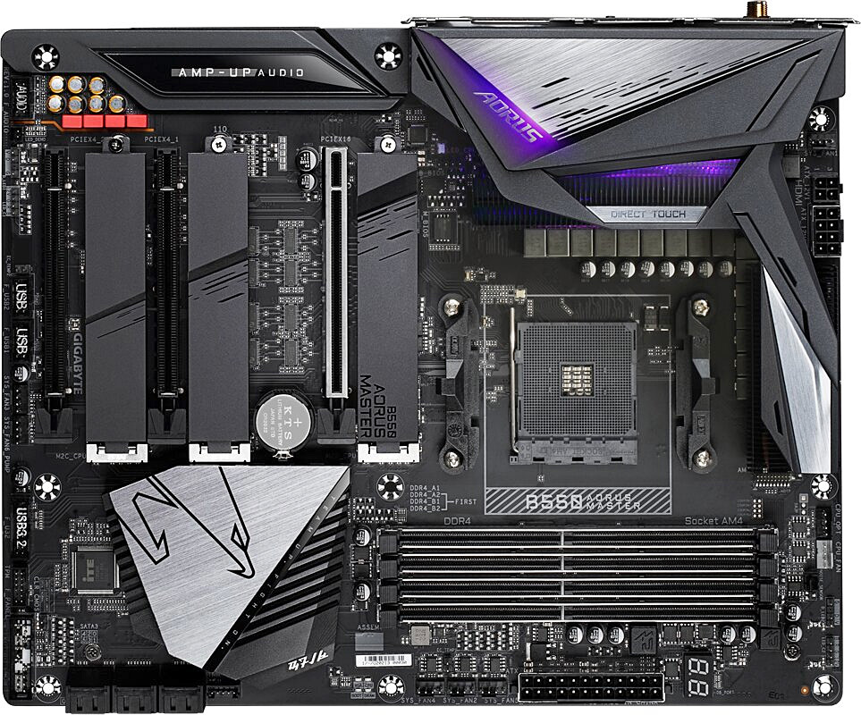 Základní deska GIGABYTE B550 AORUS MASTER