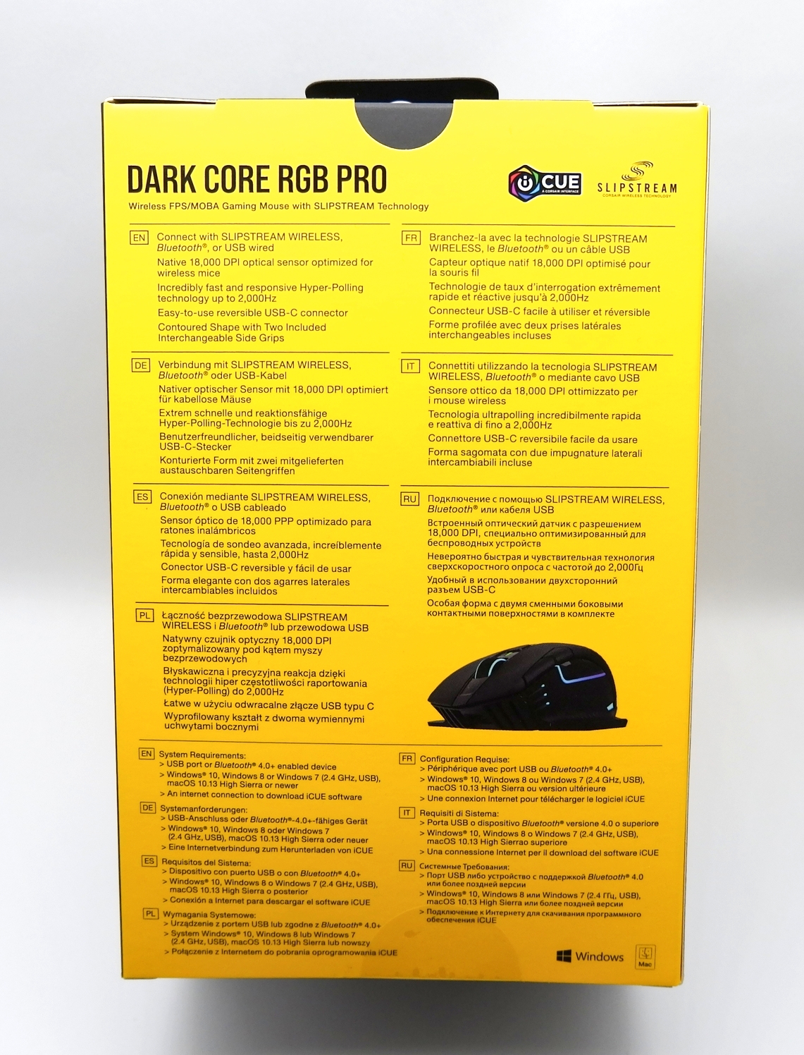 Corsair Dark Core RGB Pro - bez drátů a v podstatě dokonale