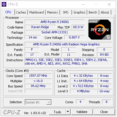 AMD Ryzen 5 2400G – Zenové APU s grafikou Vega 11