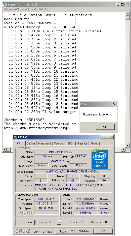 Intel Core i7-6700K na 5,1 GHz - žádný problém!