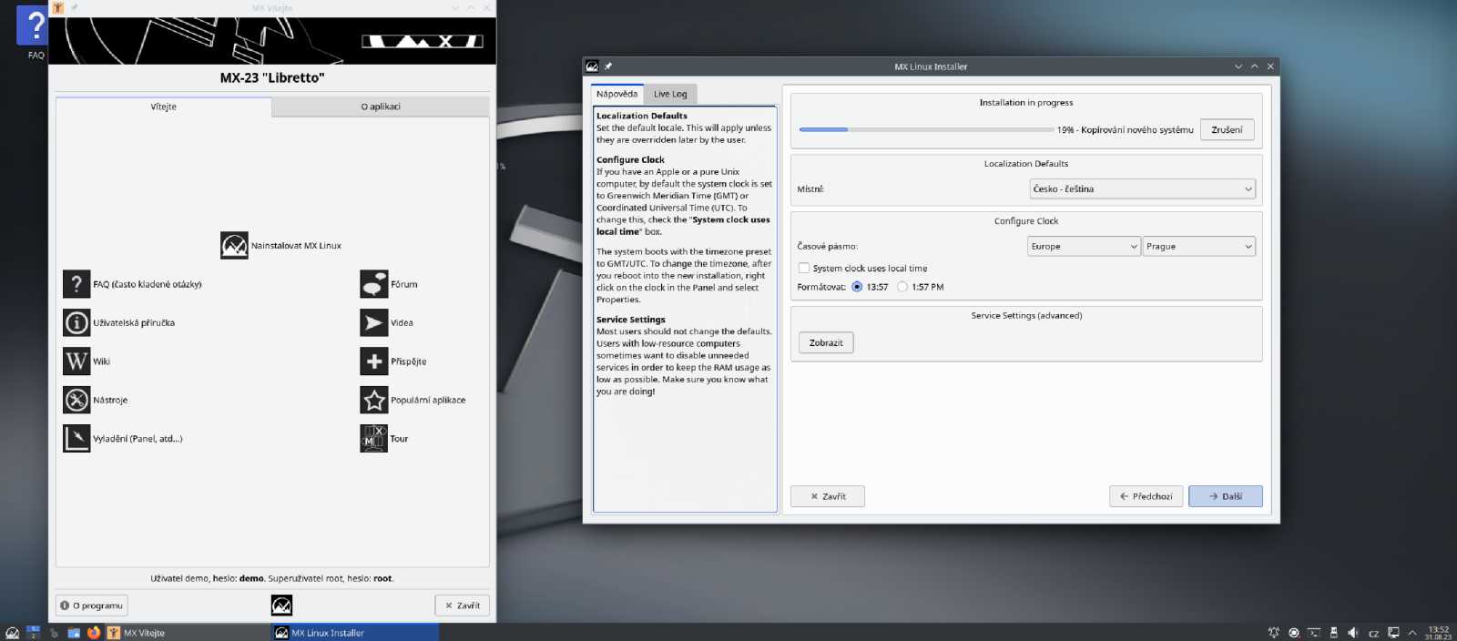 MX Linux verze 23: instalace, krátké přestavení, upgrade