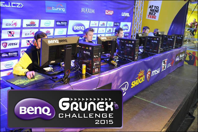 Odstartoval počítačový turnaj BenQ Grunex Challenge 2015