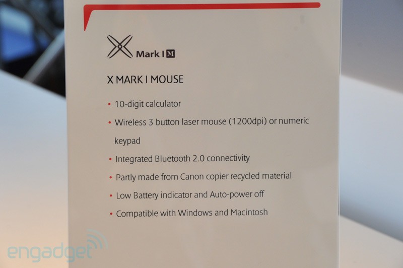 Myš, kalkulačka a numerická klávesnice. Co je to? X Mark I Mouse