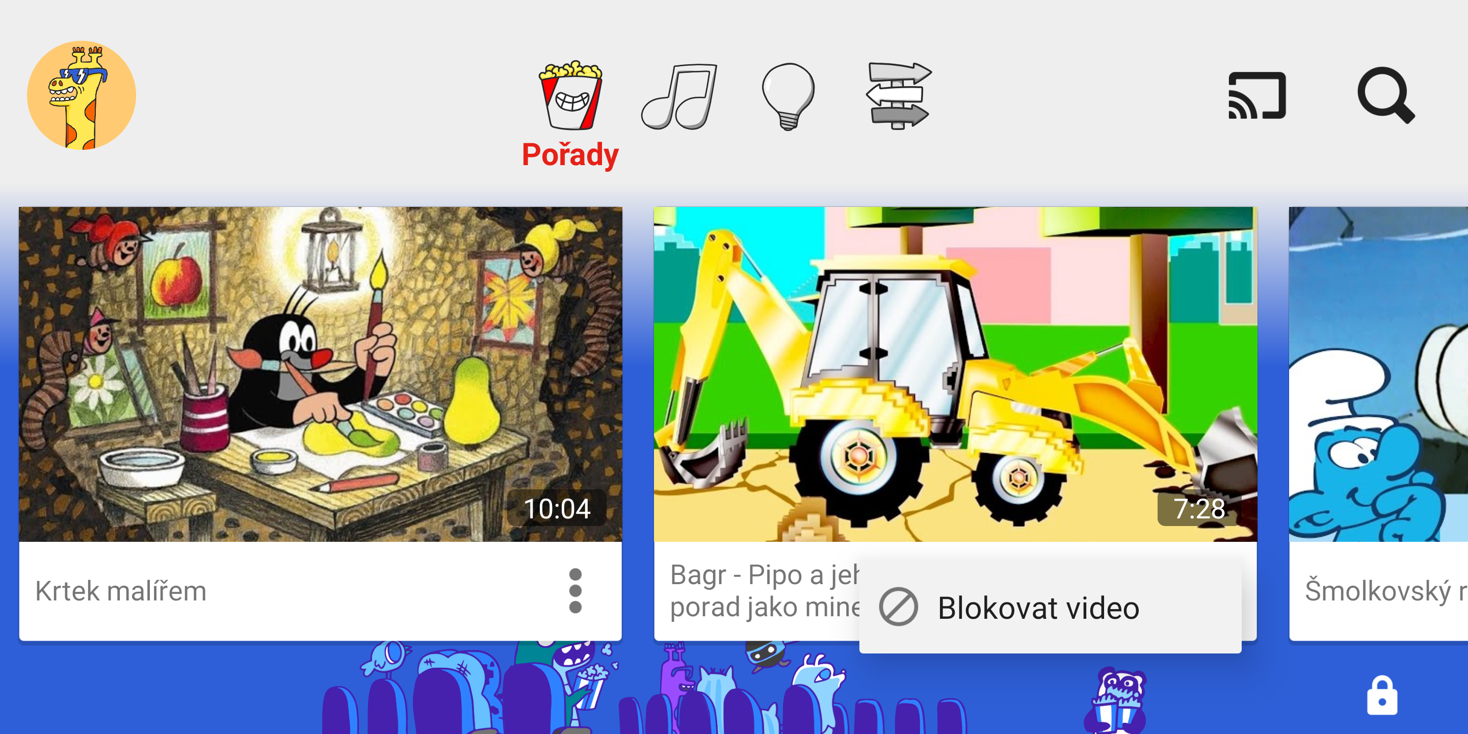 YouTube Kids je ode dneška i v Česku