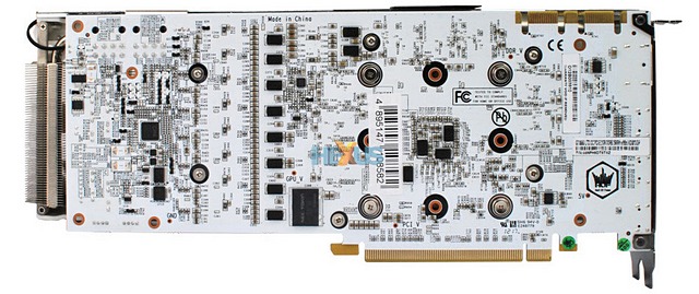 Galaxy GeForce GTX 680 LTD OC V4 – nereferenční design s bílým PCB