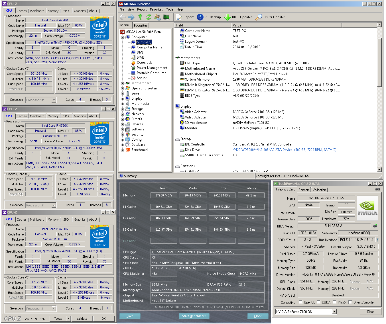 Intel Core i7-4790K: První 4GHz procesor Intelu v testu