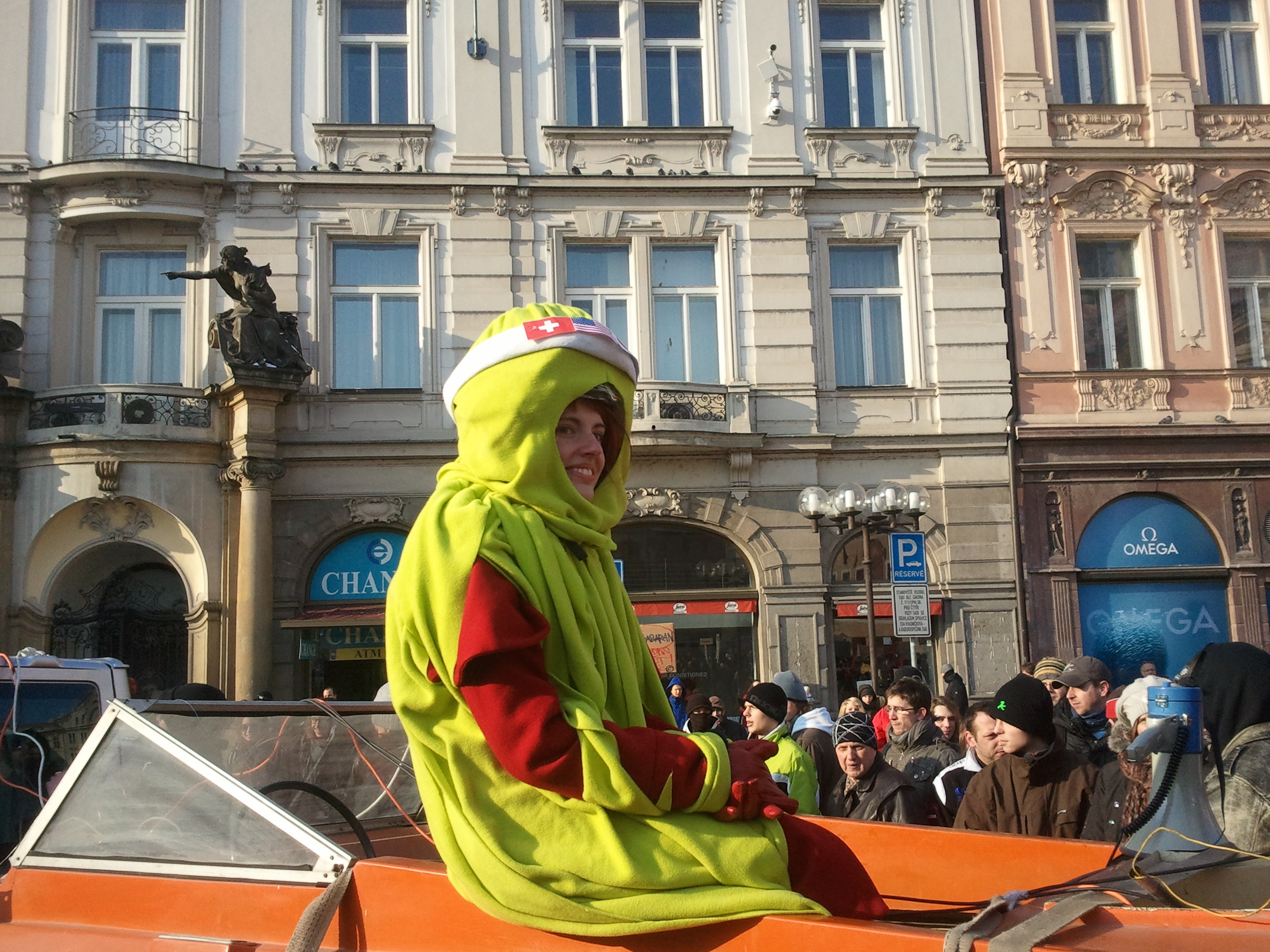 Česko protestovalo proti dohodě ACTA, fotografie z demonstrací