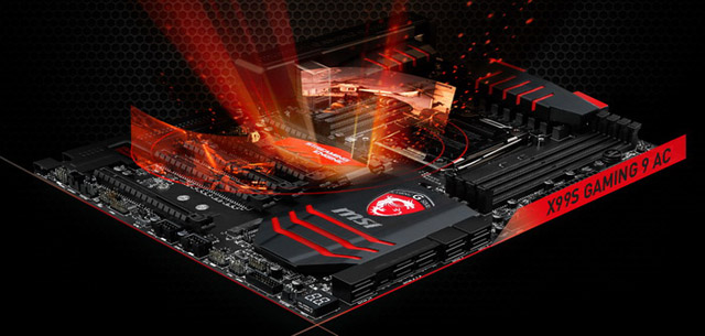 MSI láká zákazníky prvními snímky chystané základní desky X99S Gaming 9 AC