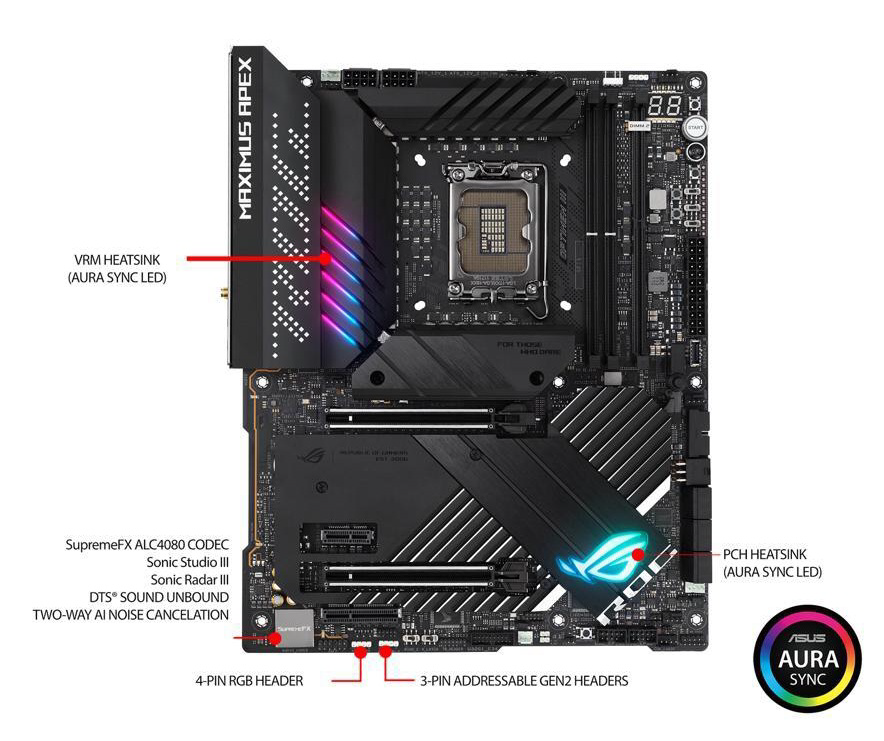 ASUS ROG Maximus Z690 Apex: Jak nastavit a přetaktovat Alder Lake