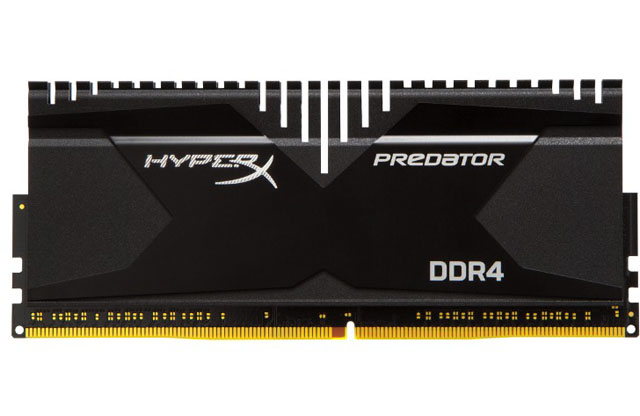 Kingston odhalil své nové DDR4 paměťové moduly HyperX Predator s frekvencí až 3 GHz