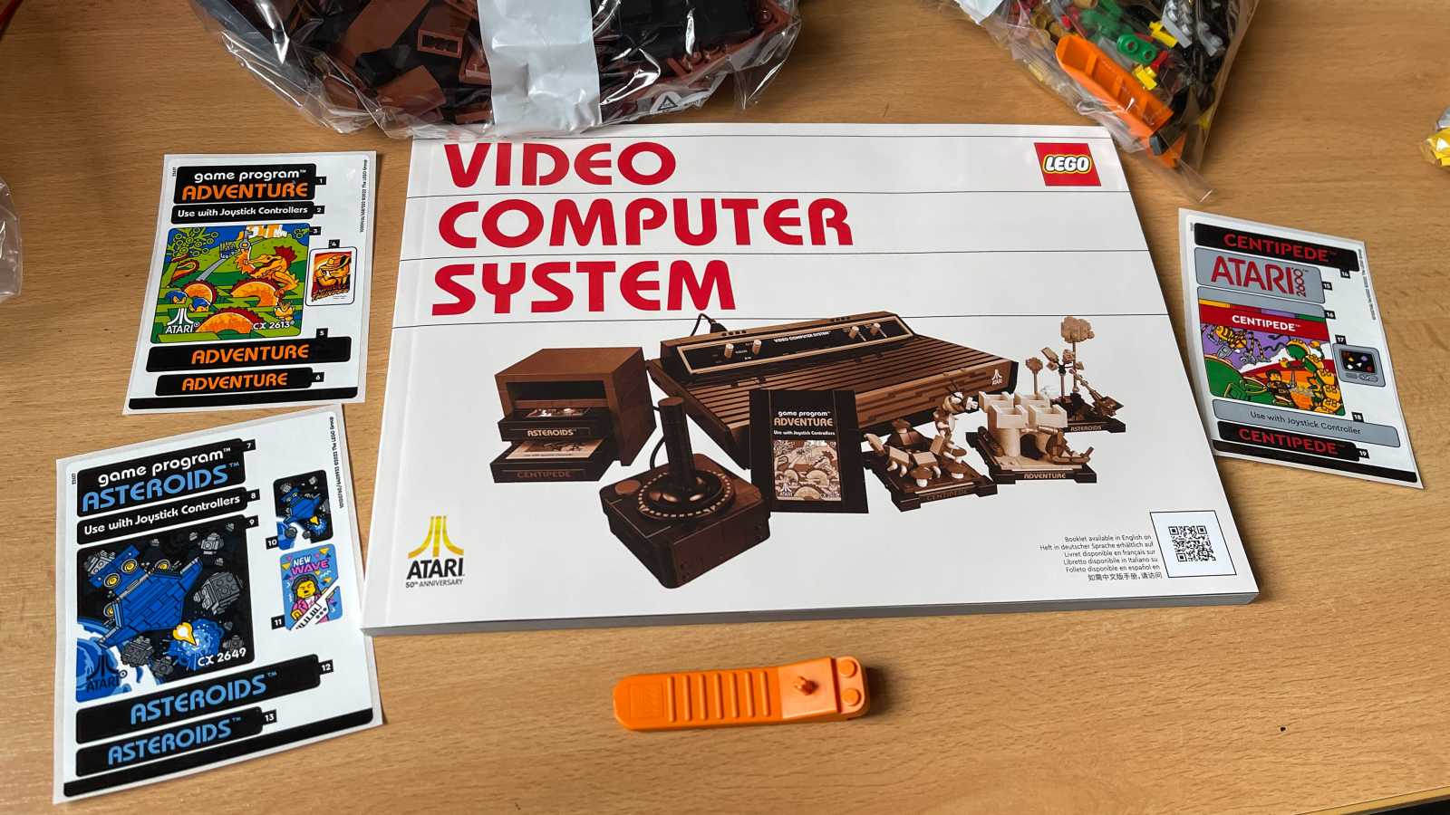 Už jste si dnes postavili své Atari? LEGO Atari VCS k 50. výročí založení firmy!