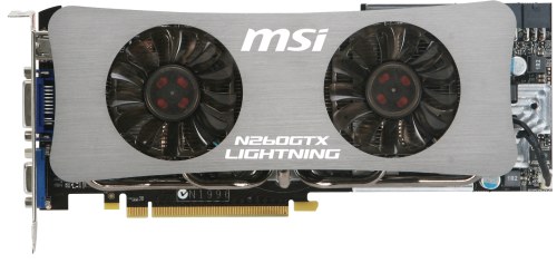 MSI N260GTX Lightning Vyladěná "dvěstěšedesátka"