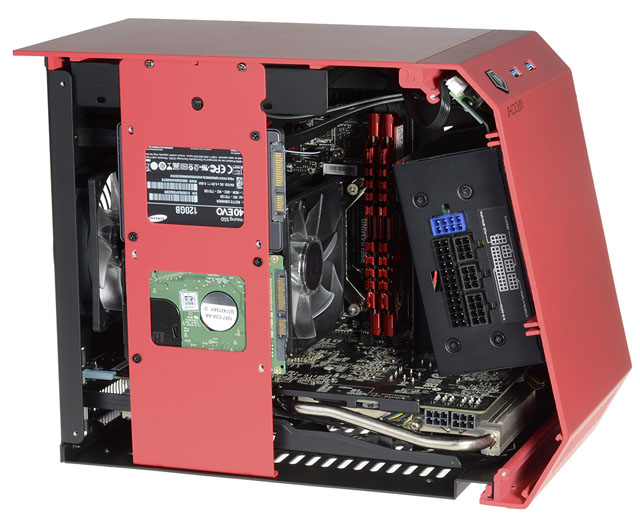 ID-COOLING T60-SFX: mini-ITX skříň se zkoseným čelním panelem