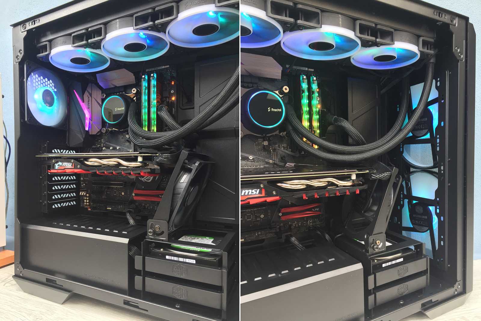 Test skříně Cooler Master HAF 500