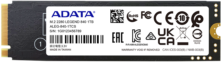 ADATA Legend 840 1TB: Rychlý a levný disk pro PCIe 4.0