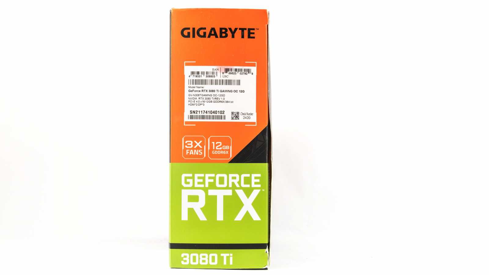 Gigabyte GF RTX 3080 Ti Gaming OC 12G: tišší, chladnější, skvělá